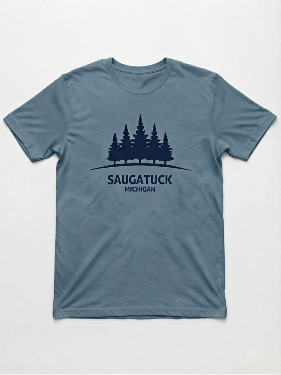 Graphic Tee- Saugatuck Tree Design #276