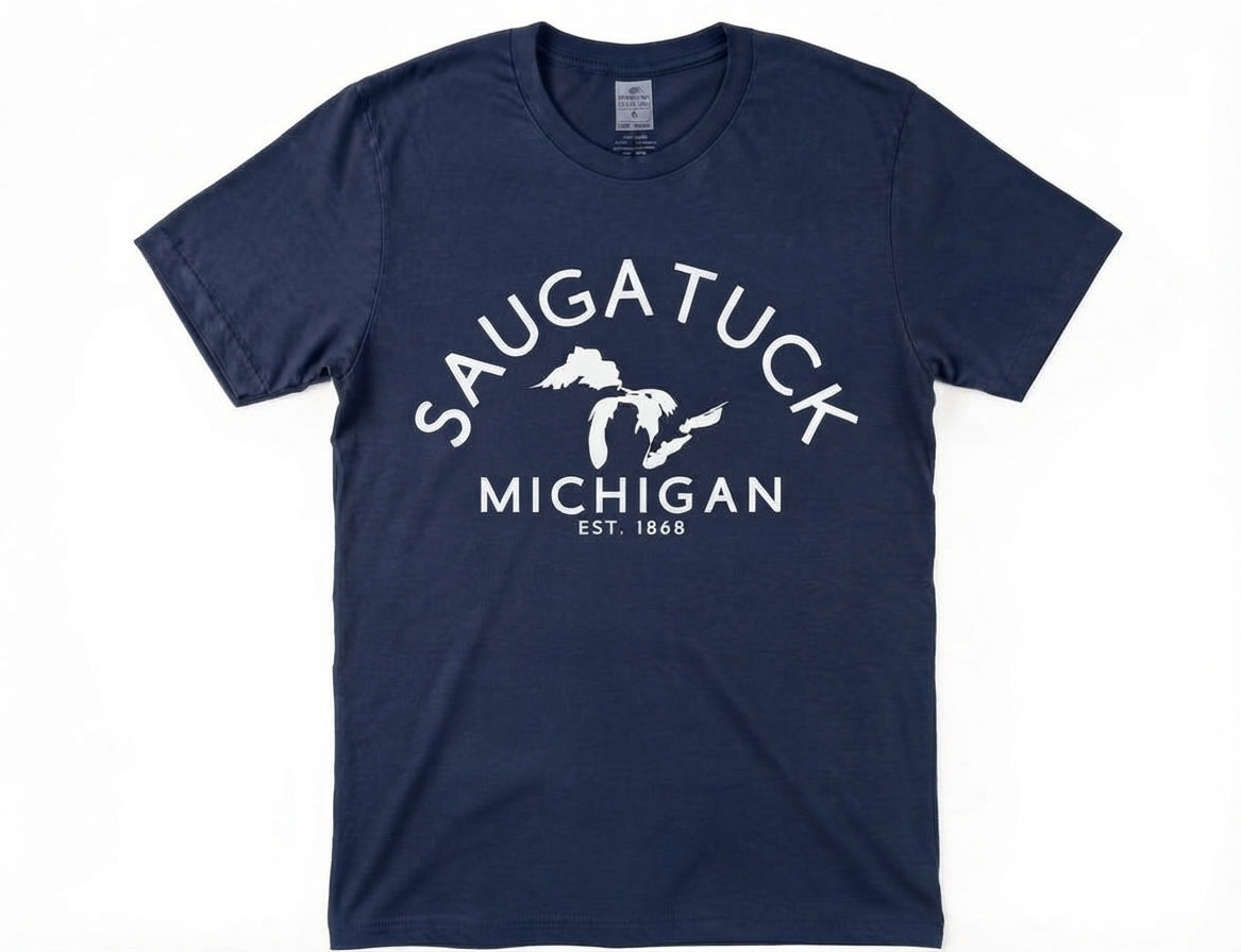 Graphic Tee - Saugatuck Michigan Design #158