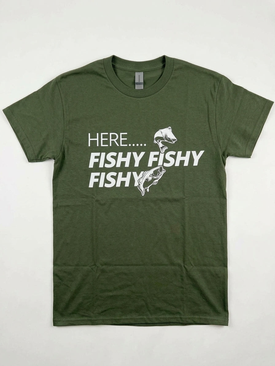 Graphic Tee - "Here Fishy Fishy Fishy"