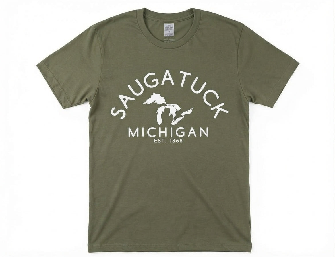 Graphic Tee - Saugatuck Michigan Design #158