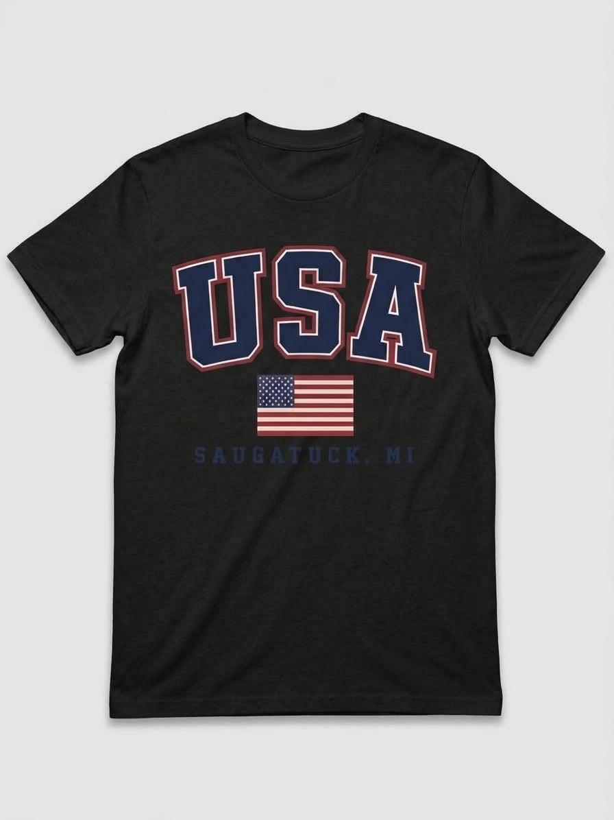 Graphic Tee- "USA"