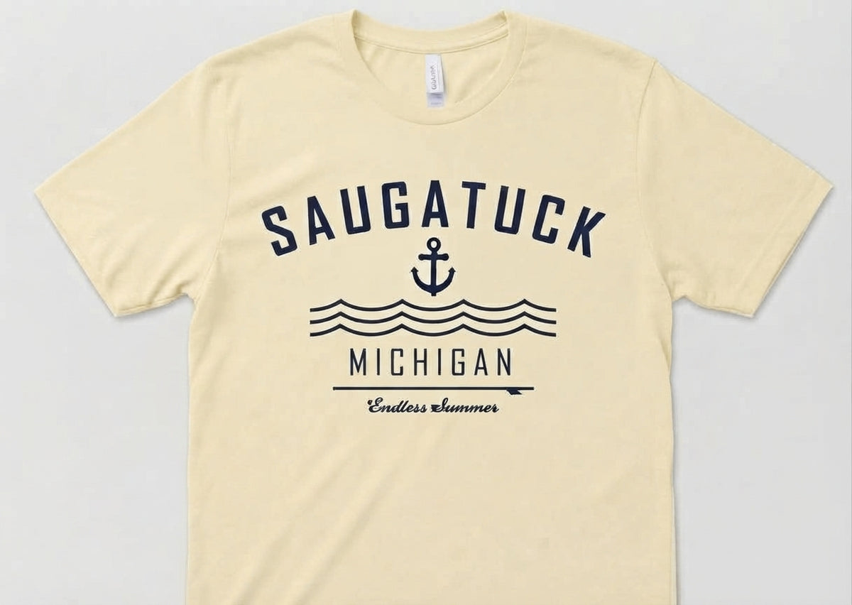 Graphic Tee - Saugatuck Michigan Design #234