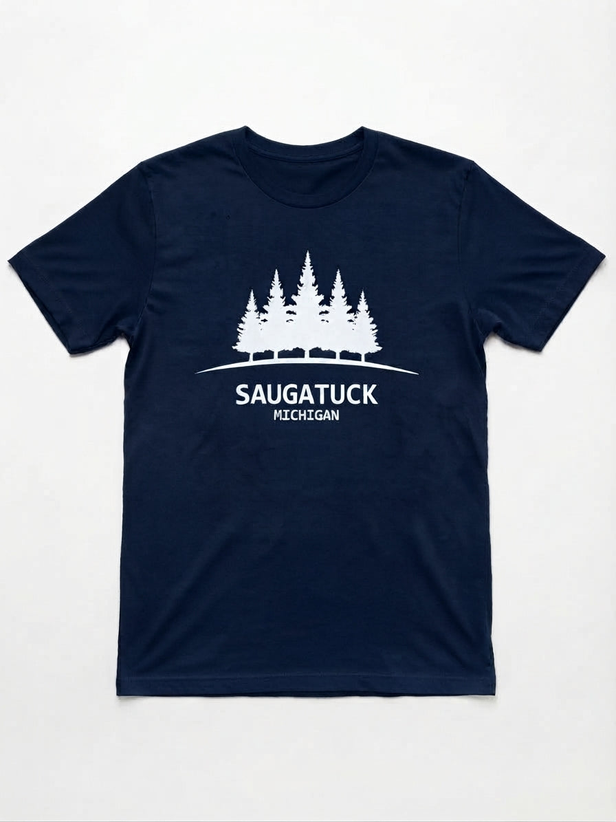 Graphic Tee- Saugatuck Tree Design #276