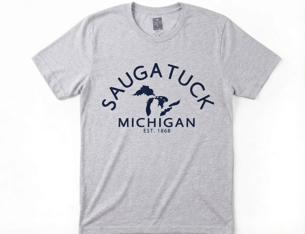 Graphic Tee - Saugatuck Michigan Design #158