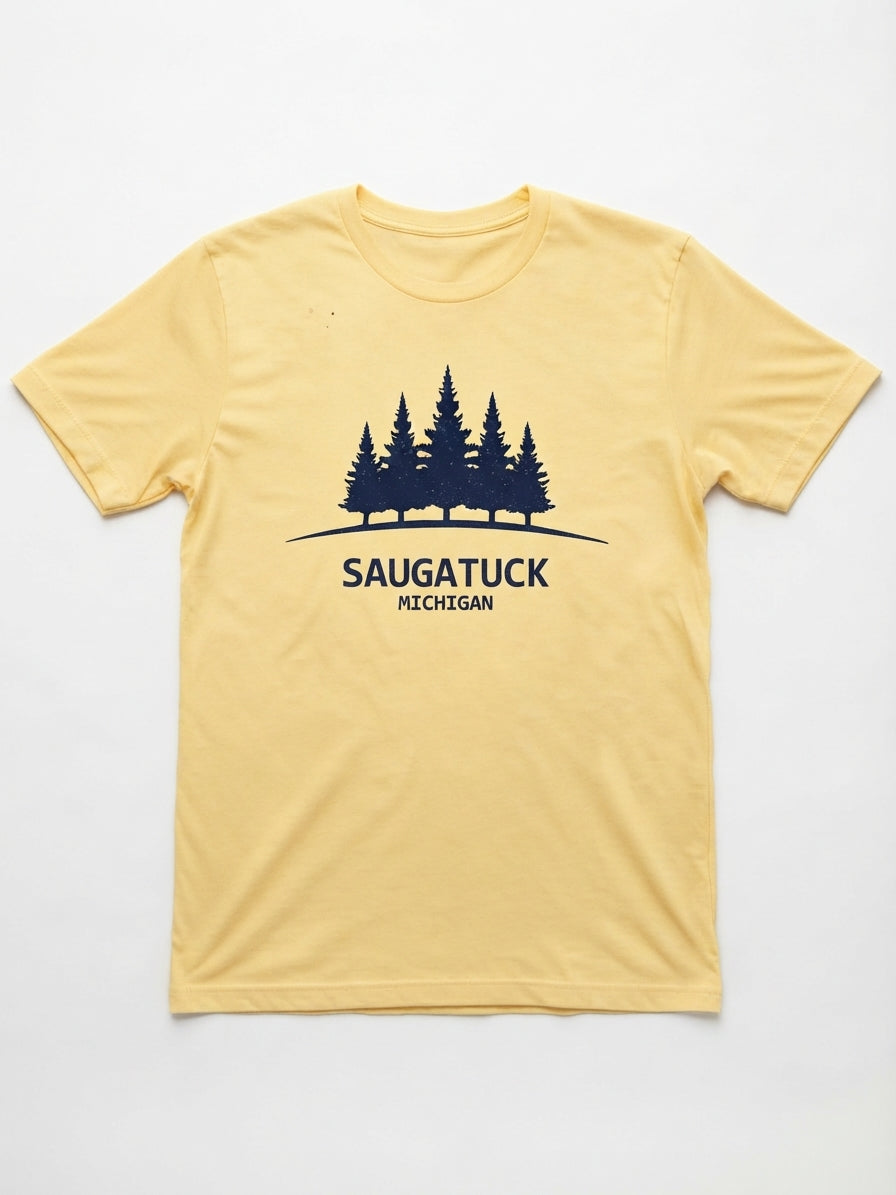 Graphic Tee- Saugatuck Tree Design #276