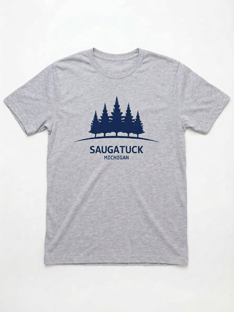 Graphic Tee- Saugatuck Tree Design #276