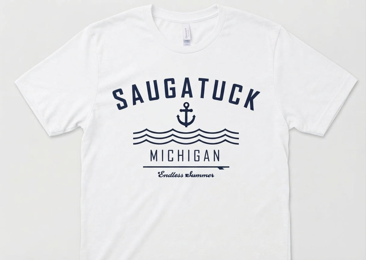 Graphic Tee - Saugatuck Michigan Design #234
