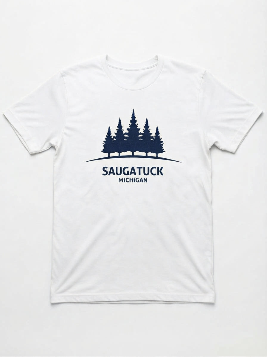 Graphic Tee- Saugatuck Tree Design #276