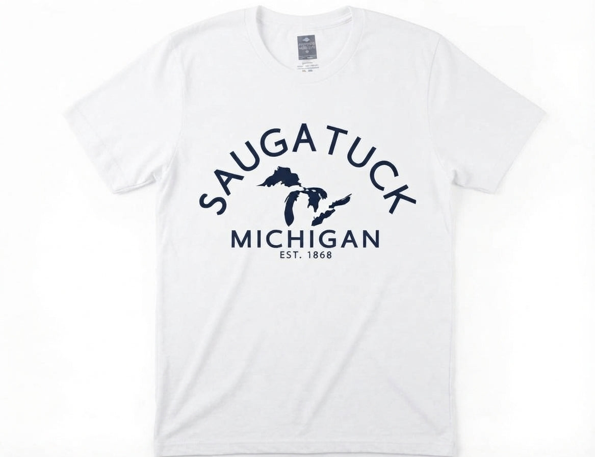 Graphic Tee - Saugatuck Michigan Design #158