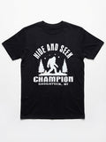 Graphic Tee- Bigfoot "Hide and Seek Champion"