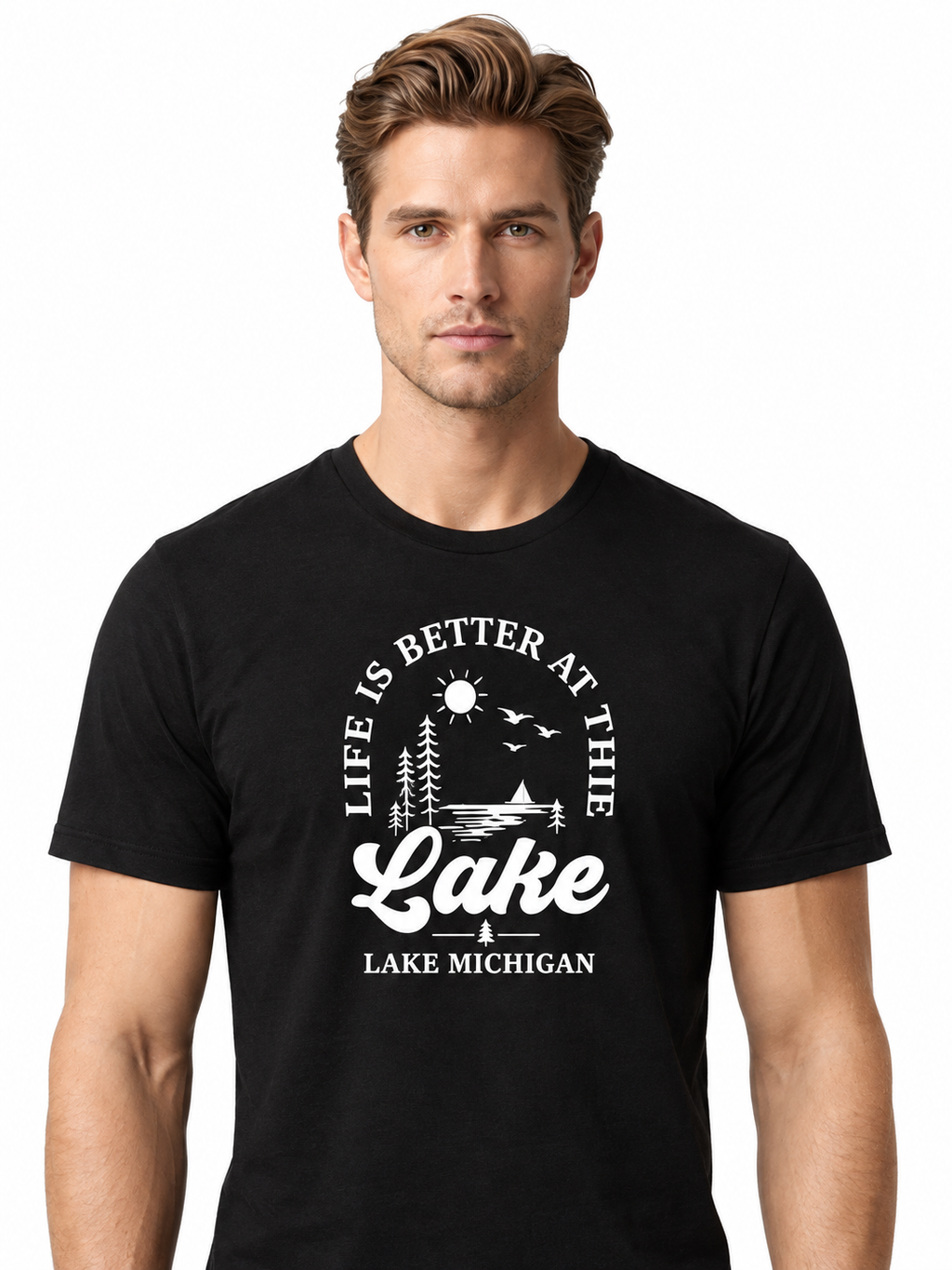 Graphic Tee- "Life Is Better At The Lake"