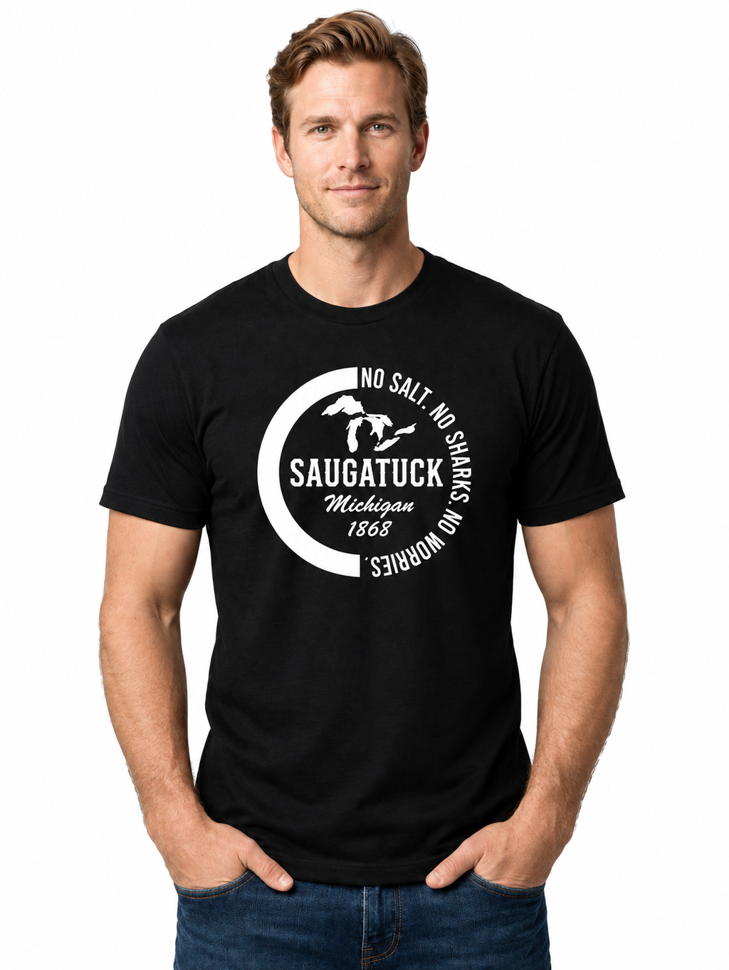 Graphic Tee - Saugatuck Michigan Design #198