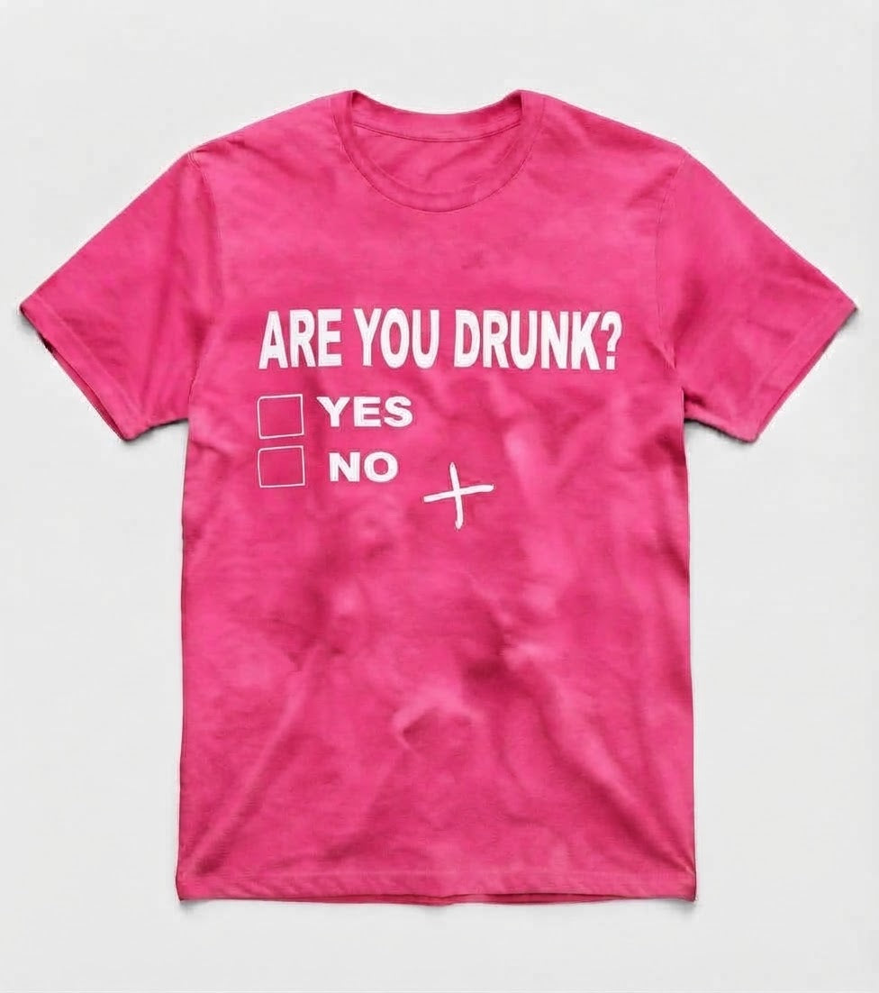 Graphic Tee- "Are You Drunk?"
