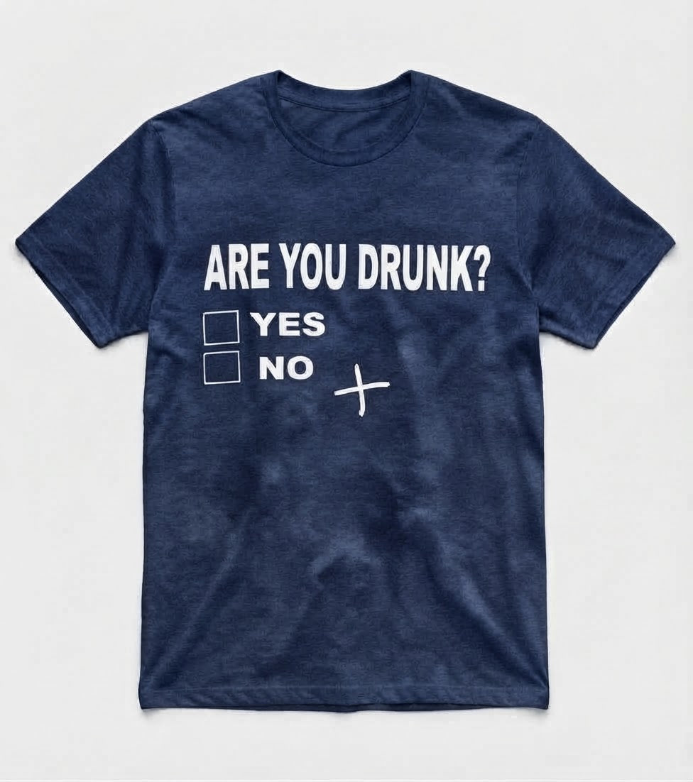 Graphic Tee- "Are You Drunk?"